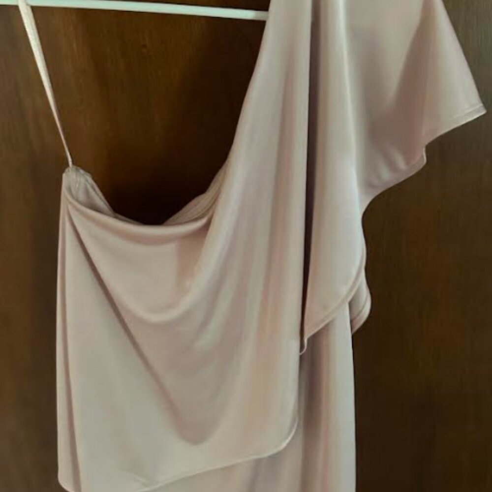 White House Black Market One Sleeve Blouse